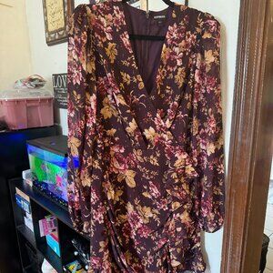 Express Floral Dress